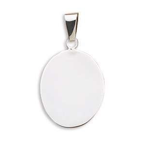  Large Oval Engravable Tag Jewelry