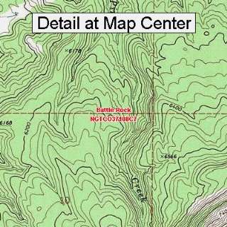   Map   Battle Rock, Colorado (Folded/Waterproof): Sports & Outdoors
