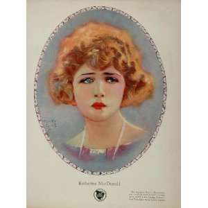  1922 Katherine MacDonald Silent Film Star Movie Ad RARE 