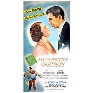  Magnificent Obsession Movie Poster (14 x 36 Inches   36cm 