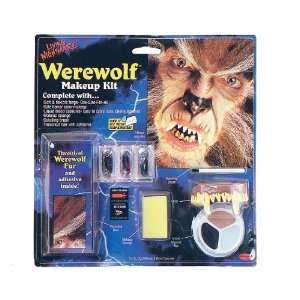    Werewolf 6pc Halloween Fancy Dress Make Up Kit Toys & Games