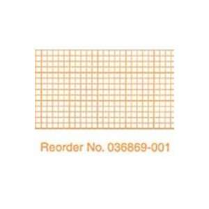   PT# 036869 001  Paper EKG/ECG 216mmx200 Orange Grid 10/Ca by, Burdick