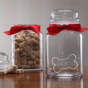  Personalized Good Doggy Treat Jar For Dogs