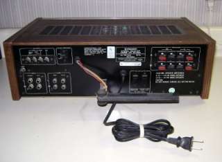 Vintage Pioneer AM/FM Stereo Receiver SX 580   80 watt input 20 watt 