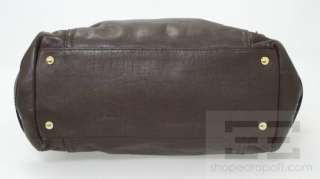 Michael Michael Kors Brown Leather Gansevoort Large Tote Bag  