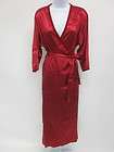 NWT Oscar Renta Womens Red Robe Sz L XL 4561  