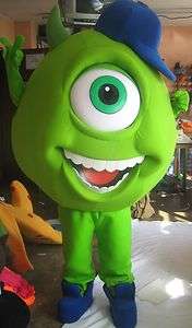 Monsters inc Mike Mascot Costume Adult Character Costume  