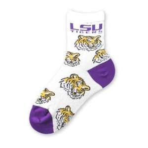 LSU Tigers (All Over Design) Kids Sock 