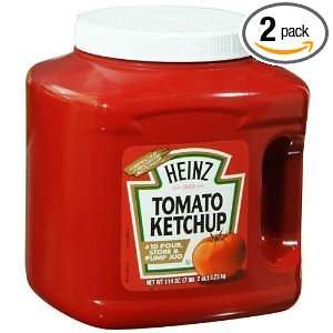 Heinz #10 Jug, Ketchup, 114 Ounce (Pack of 2)  Grocery 