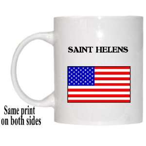  US Flag   Saint Helens, Oregon (OR) Mug 