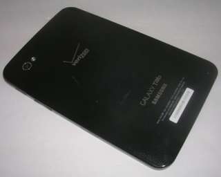 PERFECT Samsung Galaxy Tab 7 Touchscreen Tablet Android Verizon w/BOX 