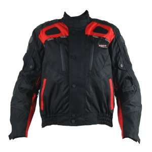  Vega Momentum Black/Red Small Sport Jacket Automotive