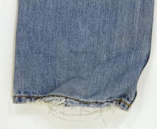 Hollister 32 x 32 Mens Denim Jeans Distressed Boot Cut Button Fly 