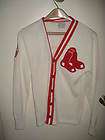 Boston Red Sox Letterman Sweater / Jacket; True Vtg; Size M