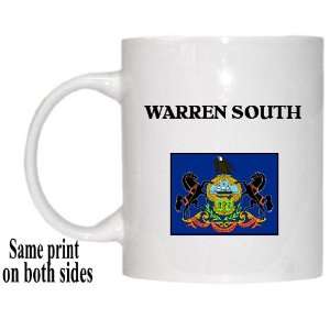  US State Flag   WARREN SOUTH, Pennsylvania (PA) Mug 