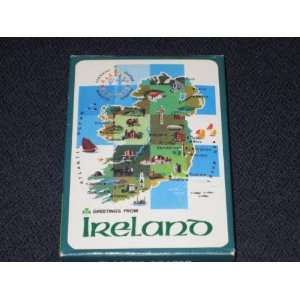     Greetings From Ireland   John Hinde Plastic Coated Playing Cards