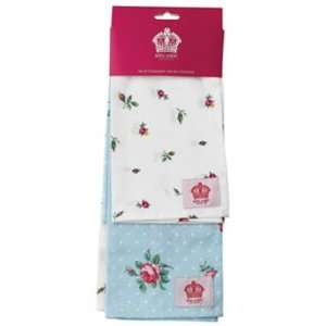  Royal Doulton by Wedgwood Tea Towels with Royal Albert 