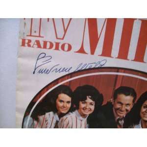 Welk, Lawrence Magazine Tv Radio Mirror Signed Autograph August 1970 