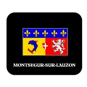  Rhone Alpes   MONTSEGUR SUR LAUZON Mouse Pad Everything 