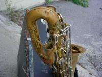 Buescher 400 Bari Baritone Sax Saxophone W/ HARD CASE  