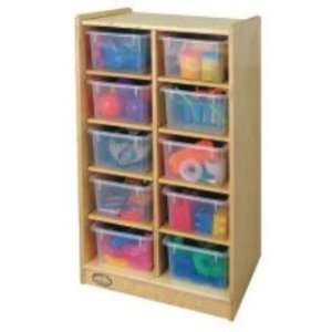    Childs Play R0057MT 10 Tote Storage With Trays