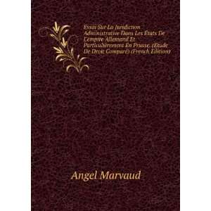  . (Etude De Droit ComparÃ©) (French Edition) Angel Marvaud Books