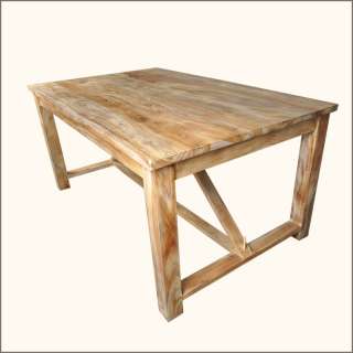  Farmhouse Rustic Large Dining Room Table Furniture for 8 People NEW