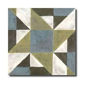  Patchwork Tile I Giclee Print: Home & Kitchen