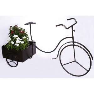 Garden Metal Ornament Bicycle Flower Pot 