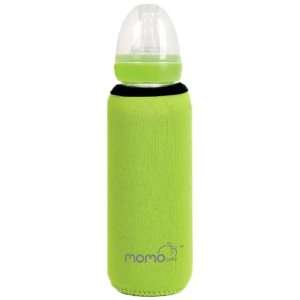 Momo Baby 3 Pack Standard Thermal Glass Bottle Huggers, Green, 8 Ounce