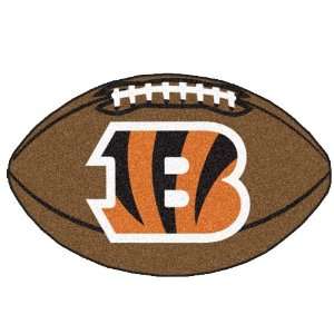    Fanmats 5693 NFL   Cincinnati Bengals Football Mat: Automotive