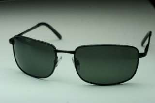 MEN Polarized black metal frame smoke lens sunglasses  