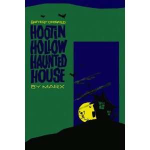  Exclusive By Buyenlarge Hootin Hollow Haunted House 12x18 
