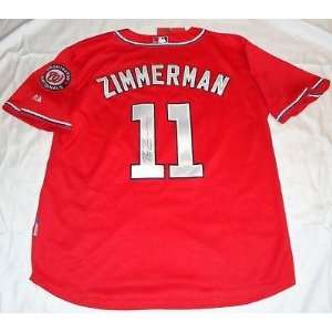  Ryan Zimmerman Signed Jersey   W COA   Autographed MLB 