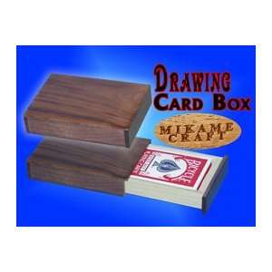    Drawing Card Box  Walnut  MKE  Card General Magic Toys & Games