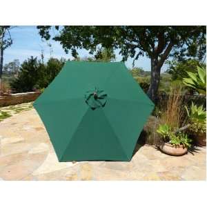   Replacement Canopy 6 Ribs in Green (Canopy Only): Patio, Lawn & Garden