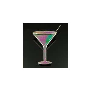  Switchables Stained Glass Martini Pin