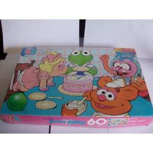   Hensons Muppet Babies 60 Piece Puzzle by Milton Bradley: Toys & Games