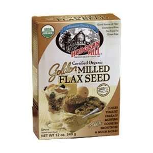 Golden Milled Flax Seed 12 oz. (Case of 6)  Grocery 