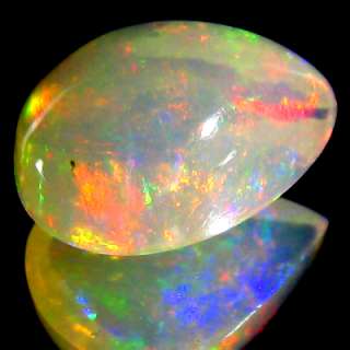 34 Ct Dazzling Flashing Multicolor Play Australian Rainbow Opal 