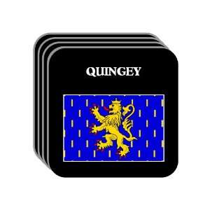  Franche Comte   QUINGEY Set of 4 Mini Mousepad Coasters 
