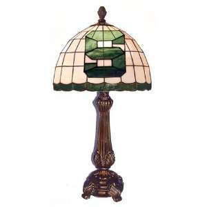 Michigan State University Tiffany Style Stained Glass Table Lamp