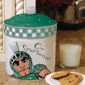  10 NCAA Michigan State Spartans Cookie Jar: Kitchen 