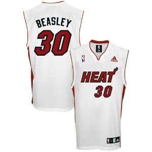  Adidas Miami Heat Michael Beasley Replica Home Jersey 