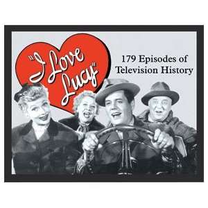  I Love Lucy 179 Episodes of TV History Metal Sign: Home 