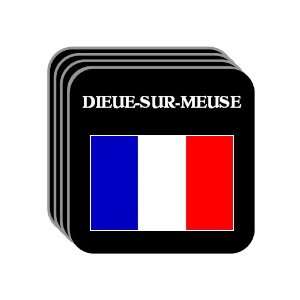  France   DIEUE SUR MEUSE Set of 4 Mini Mousepad Coasters 