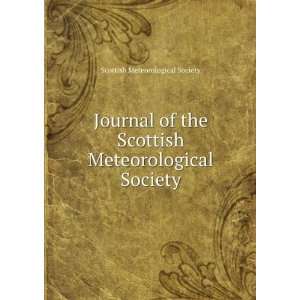   Meteorological Society Scottish Meteorological Society Books