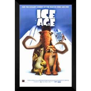  Ice Age FRAMED 27x40 Movie Poster John Leguizamo