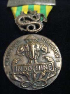 FRENCH COLONIAL MEDAL, INDOCHINE WAR 1946 54. VERY RARE  