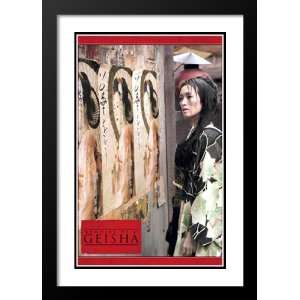  Memoirs of a Geisha 20x26 Framed and Double Matted Movie 